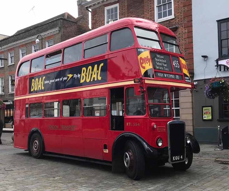 London Transport Leyland Titan 7RT Park Royal RTL554